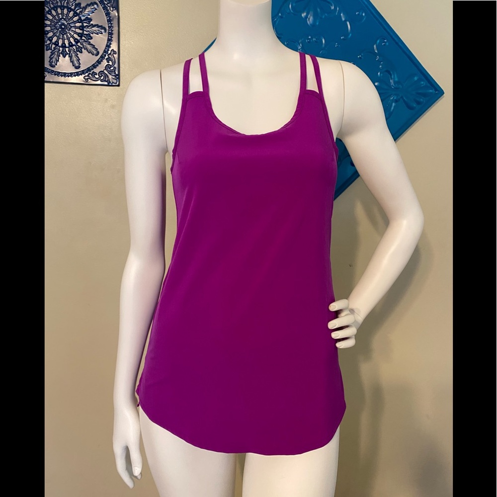 NWOT Athleta Go Time Tank SZ XXS Purple
